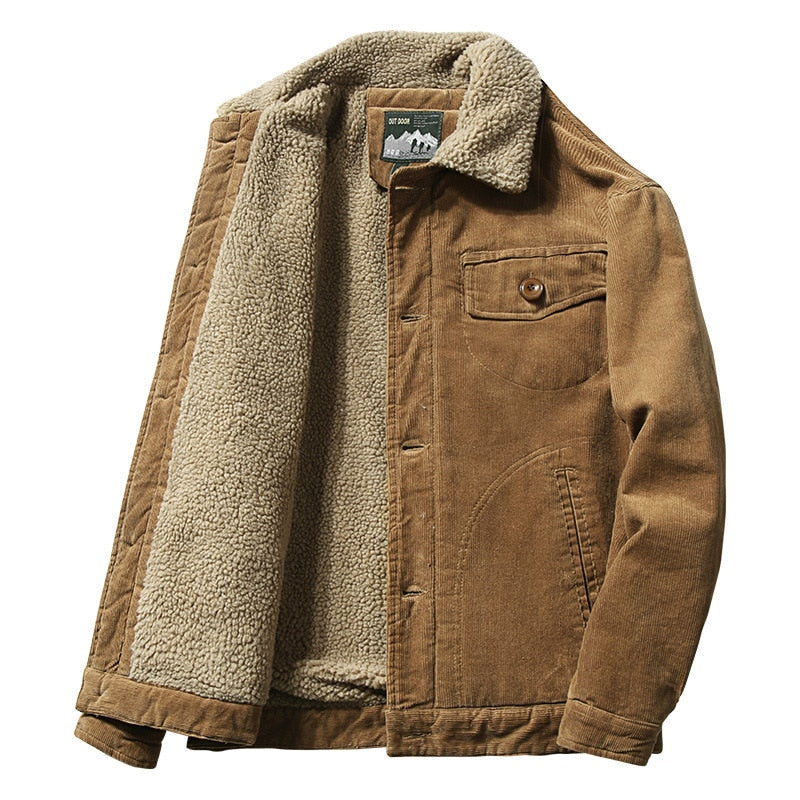 Jaqueta Masculina Marrom Forrada com Lã Jaqueta Masculina Marrom Forrada com Lã - Café / PP CASACO, HOMENS, JAQUETA, JAQUETA MASCULINA