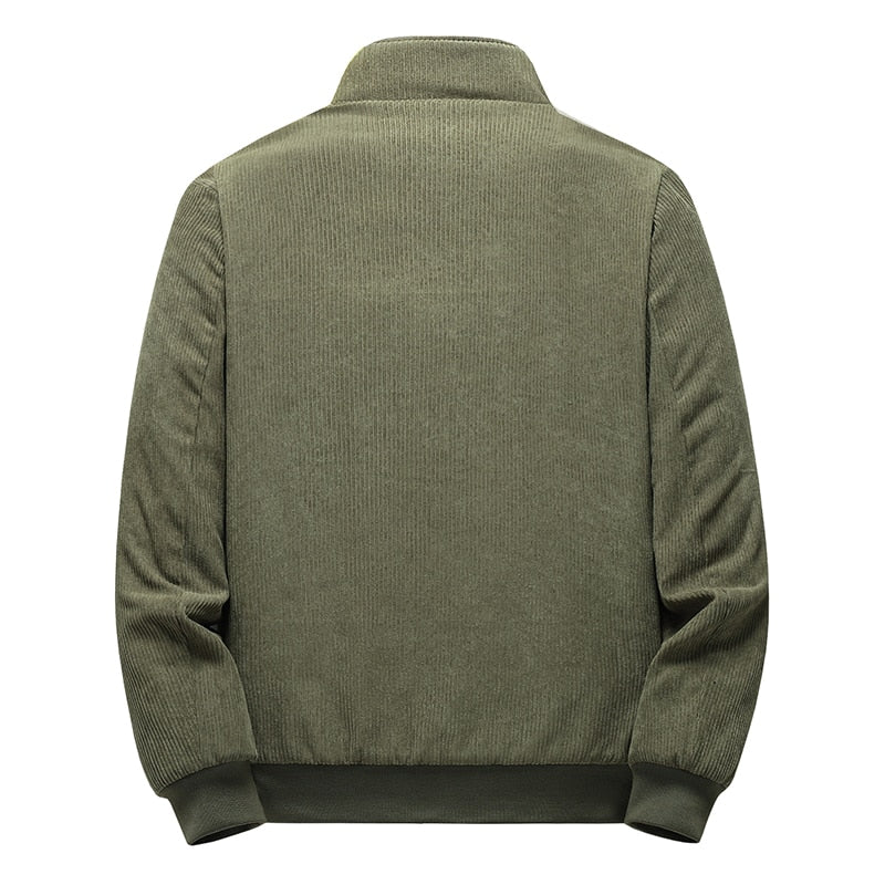 Jaqueta Masculina Verde Forrada com Lã Jaqueta Masculina Verde Forrada com Lã - Verde escuro / PP CASACO, Copy AI, HOMENS, JAQUETA, JAQUETA MASCULINA