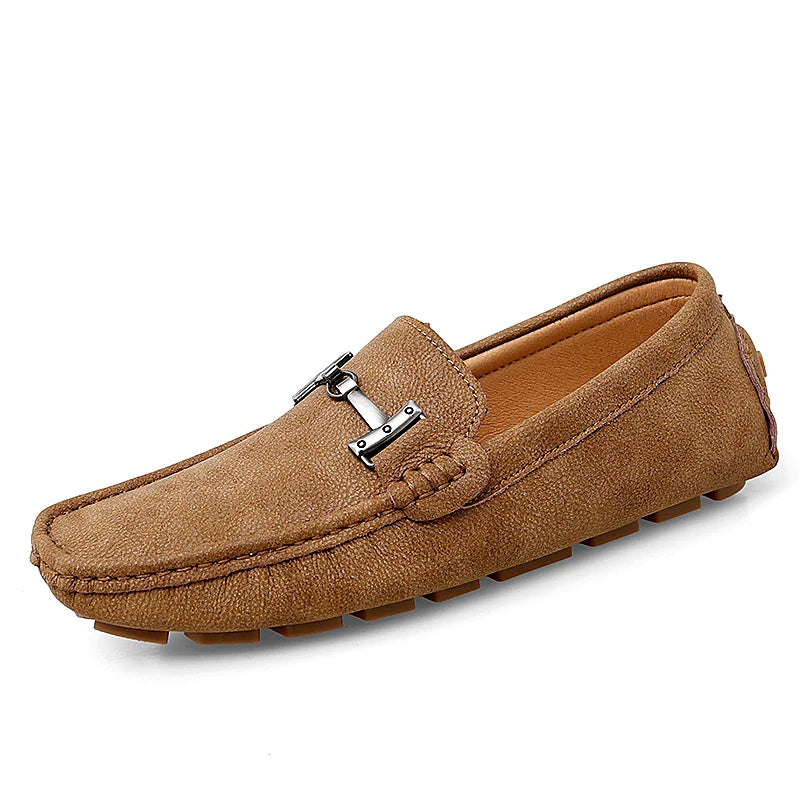 Sapato Masculino Loafer Couro Sapato Masculino Loafer Couro - Tabaco / 33 (24 cm)