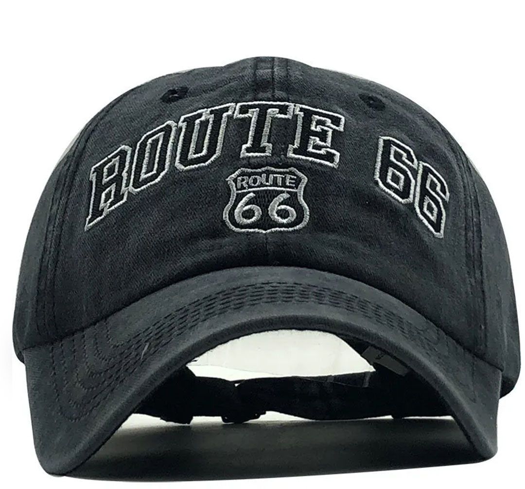 Boné Route 66 Aba Curva Boné Route 66 Aba Curva - Verde bonebaseball, bones, boneverde