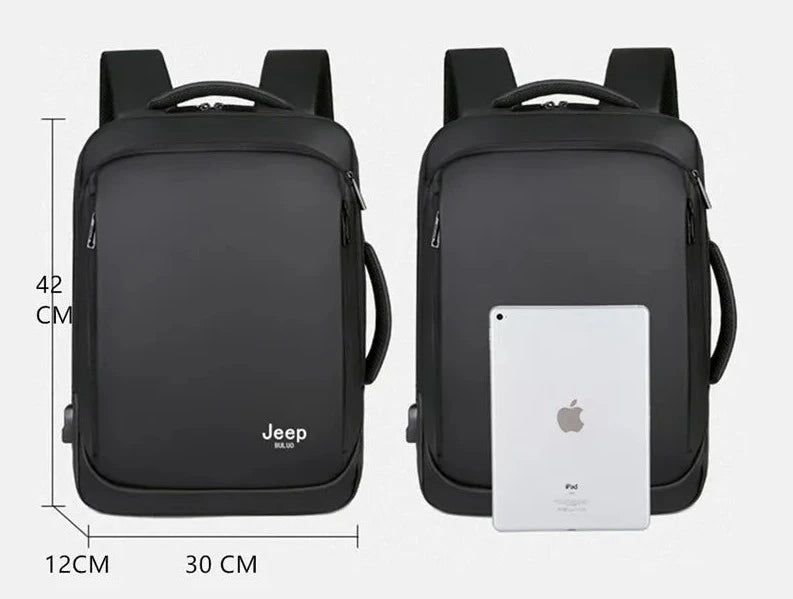 Mochila Atlas - Versão JeepBuluo Mochila Atlas - Versão JeepBuluo - Preto
