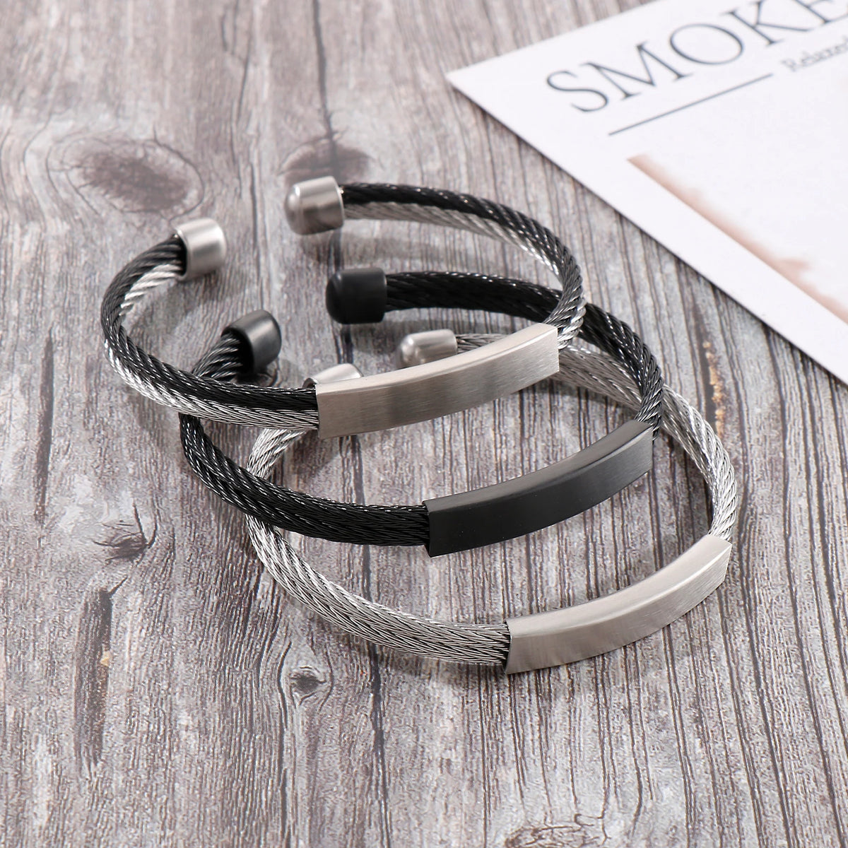 Bracelete Cuff Alden de Aço Inoxidável Bracelete Cuff Alden de Aço Inoxidável - Prata acessórios masculinos 2022, acessórios masculinos moda, bracelete, bracelete de aço, bracelete em aço, bracelete masculino, loja de acessórios masculinos, mercado de acessórios masculinos, pulseiras