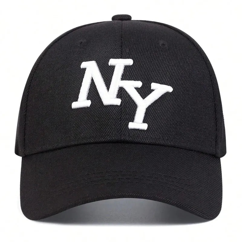 Boné NY City Aba Curva Boné NY City Aba Curva - Preto