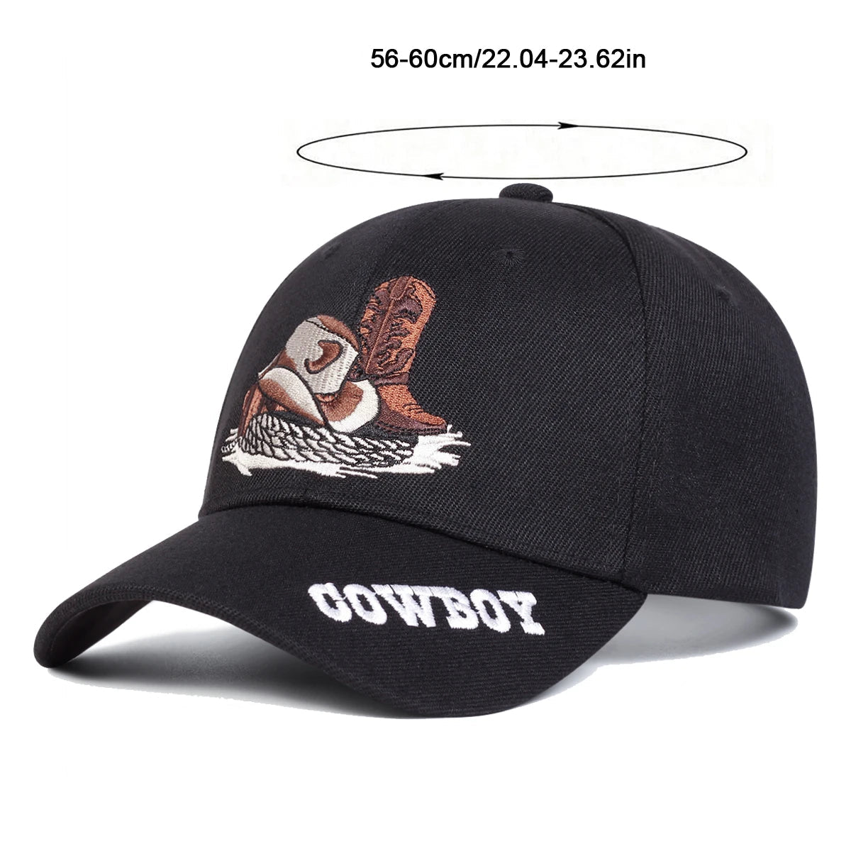 Boné Cowboy Aba Curva