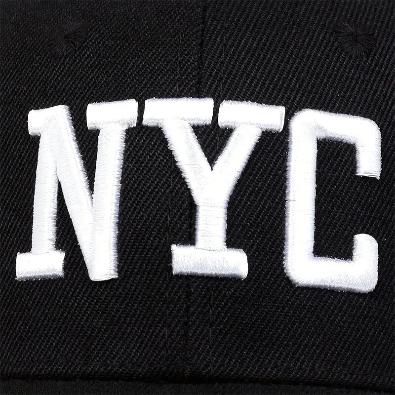 Boné NYC Aba Curva Boné NYC Aba Curva - Preto