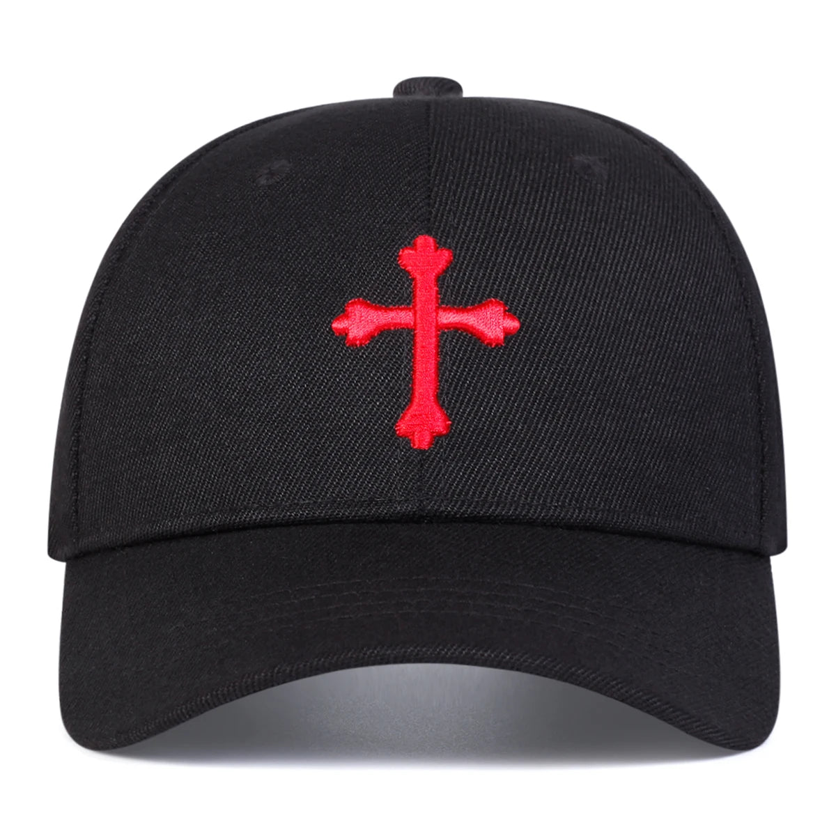 Boné Sagrado Aba Curva Boné Sagrado Aba Curva - Preto e Vermelho