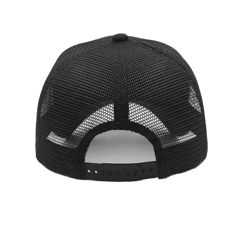 Boné Trucker Cruz Divina Aba Curva Boné Trucker Cruz Divina Aba Curva - Preto
