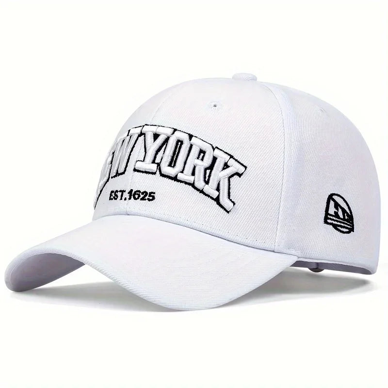 Boné NEWYORK 1625 Aba Curva Boné NEWYORK 1625 Aba Curva - Branco