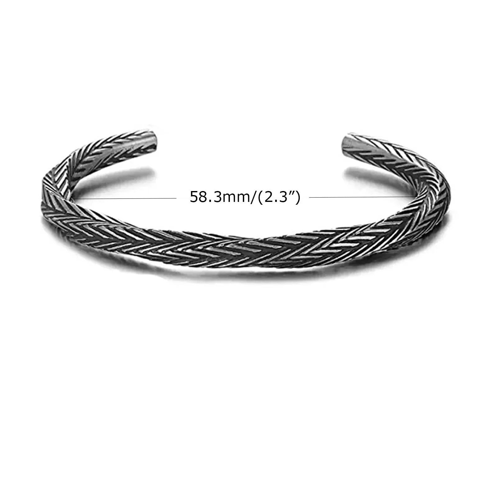 Bracelete Cuff Tikal de Aço Inoxidável - Vitrinni Shop