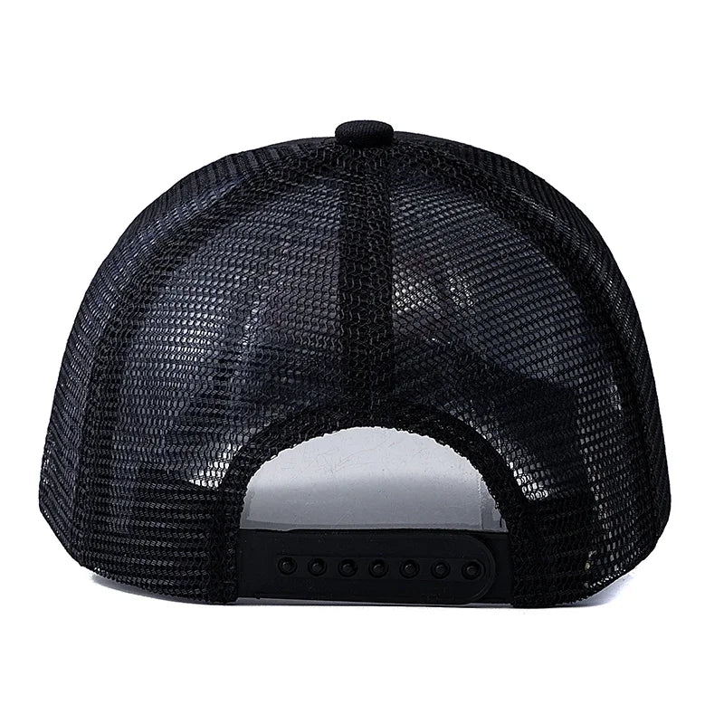 Boné Trucker Naipe Espada Aba Curva Boné Trucker Naipe Espada Aba Curva - Preto