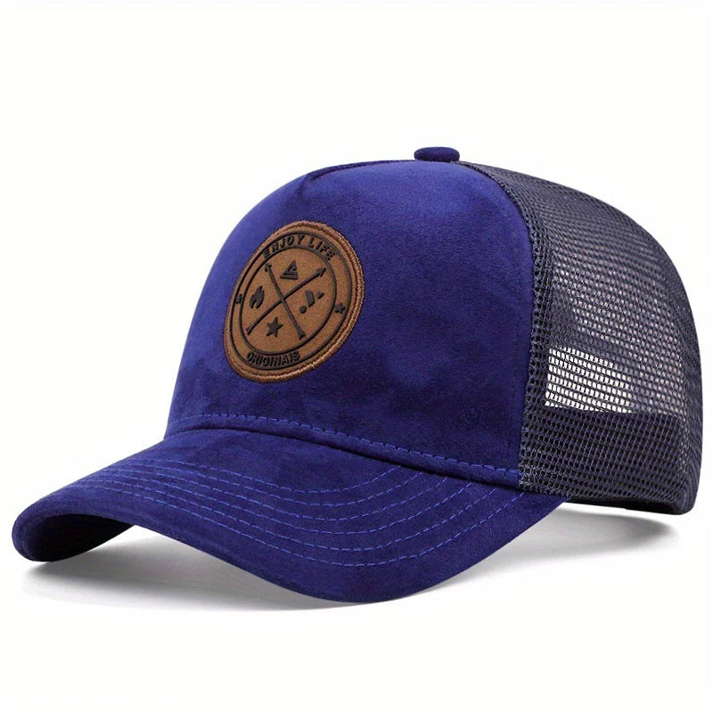 Boné Trucker ENJOY LIFE Aba Curva Boné Trucker ENJOY LIFE Aba Curva - Azul