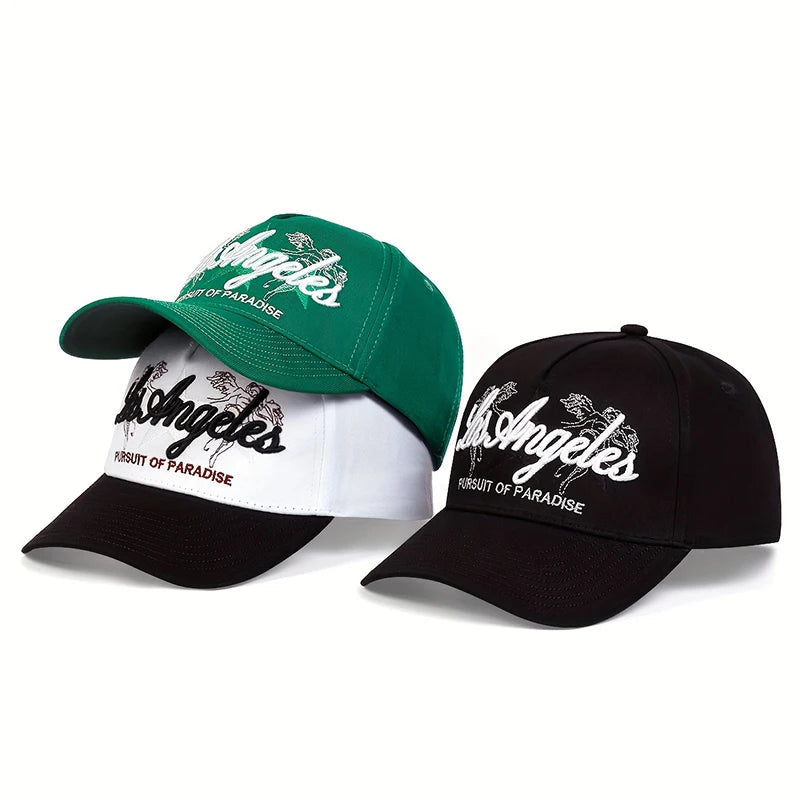 Boné Los Angeles Paradise Aba Curva Boné Los Angeles Paradise Aba Curva - Verde