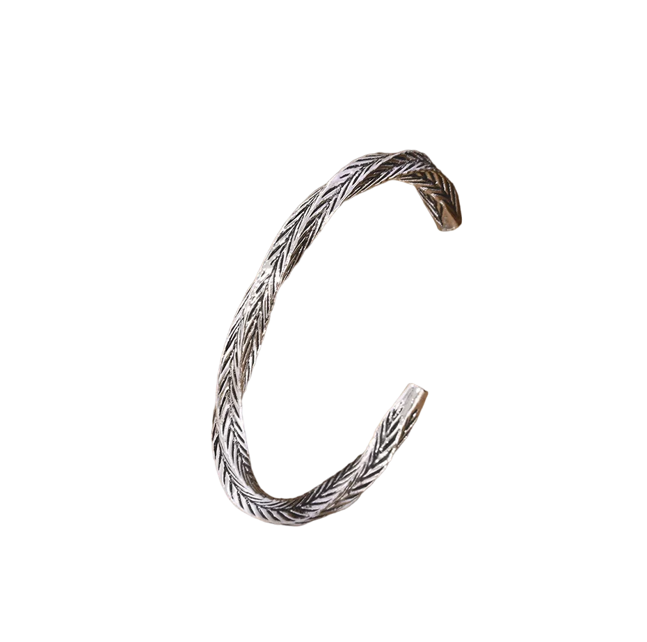 Bracelete Cuff Tikal de Aço Inoxidável - Vitrinni Shop