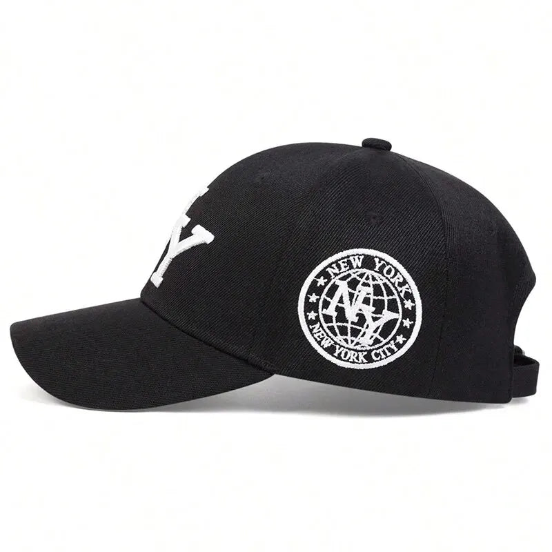 Boné NY City Aba Curva Boné NY City Aba Curva - Preto