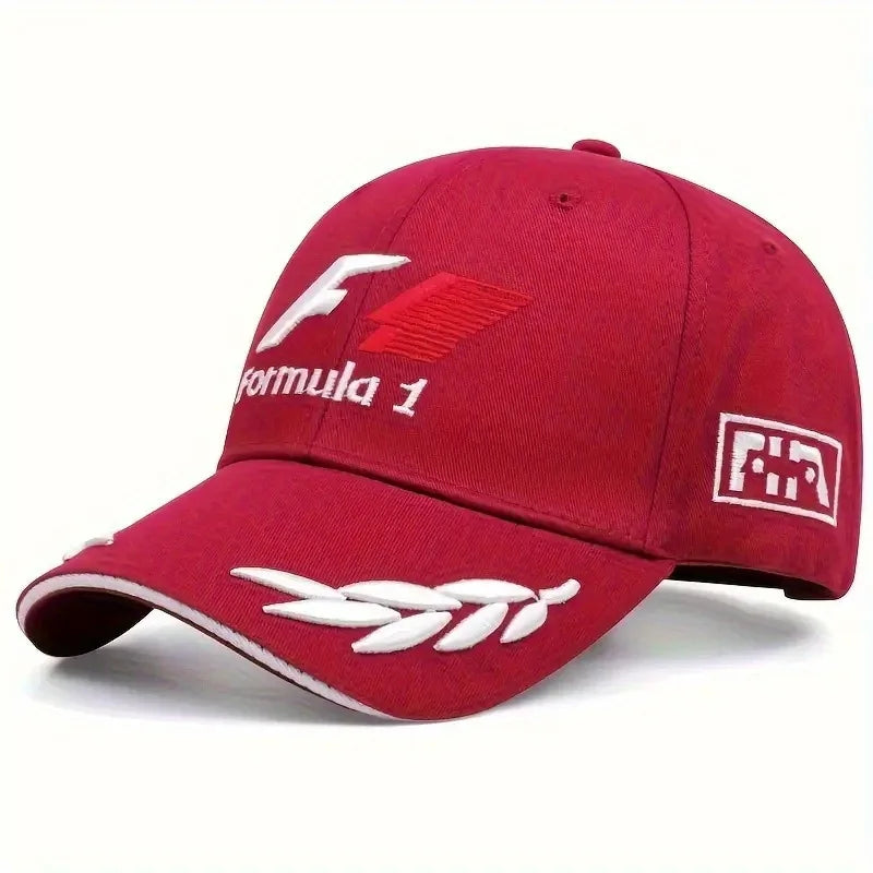 Boné Fórmula 1 Aba Curva Boné Fórmula 1 Aba Curva - Vermelho