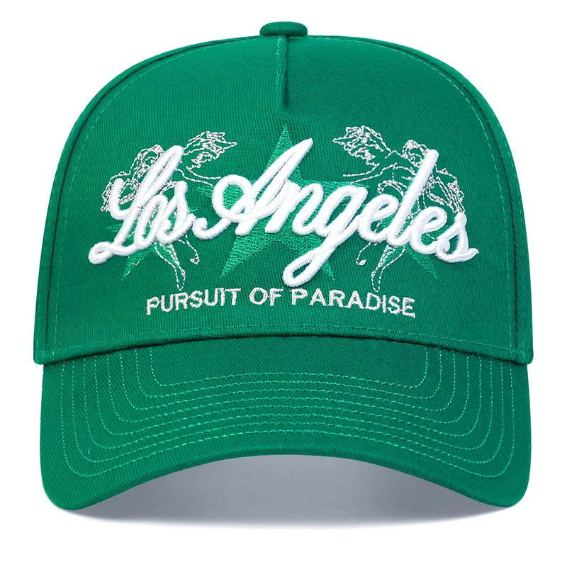 Boné Los Angeles Paradise Aba Curva Boné Los Angeles Paradise Aba Curva - Verde