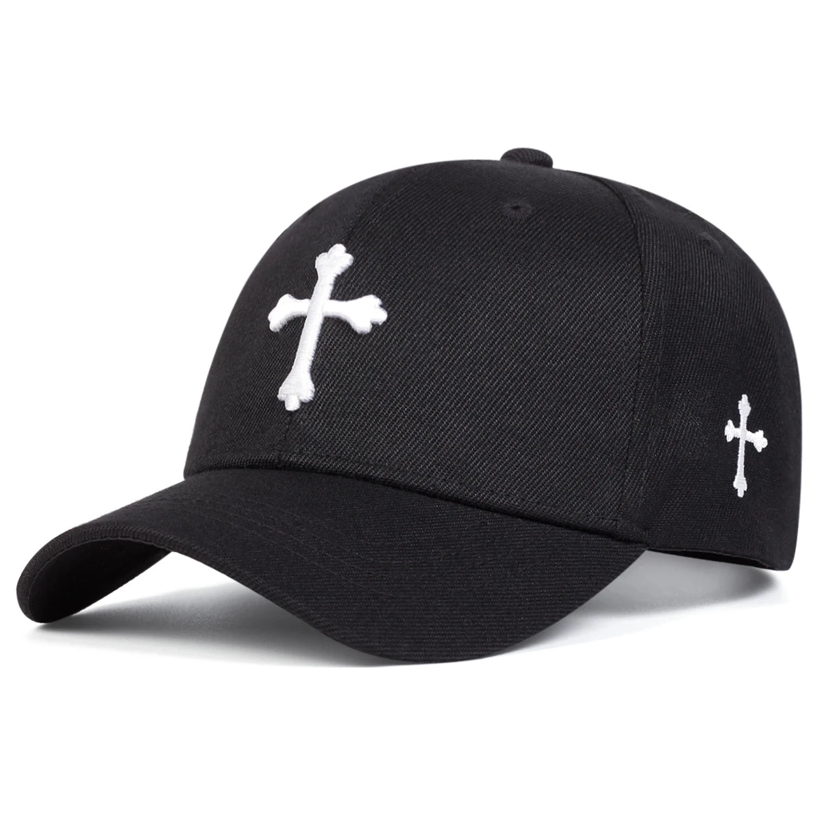 Boné Sagrado Aba Curva Boné Sagrado Aba Curva - Preto e Branco