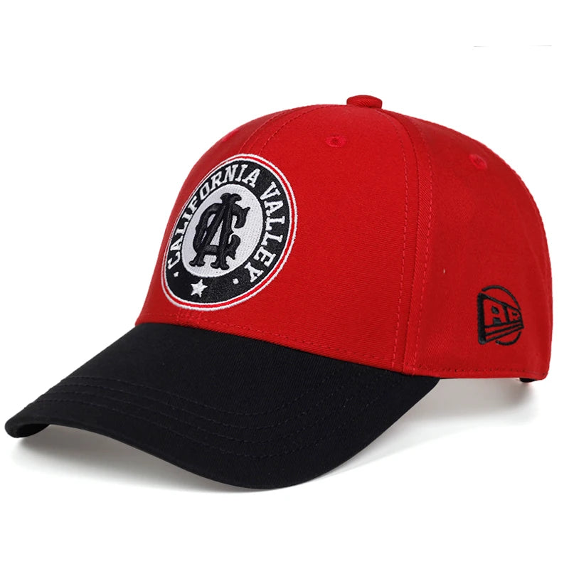 Boné Califórnia Valley Aba Curva Boné Califórnia Valley Aba Curva - Vermelho