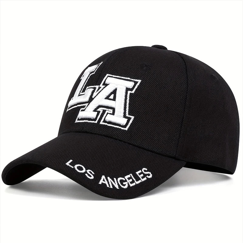 Boné LA Los Angeles Aba Curva Boné LA Los Angeles Aba Curva - Preto