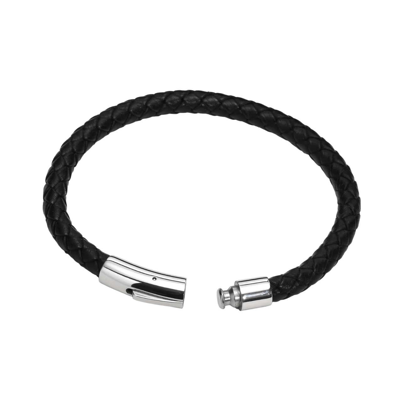 Pulseira Armani de Couro Trançado - Vitrinni Shop