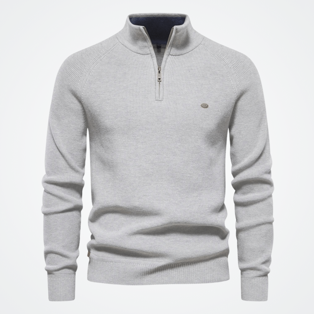 Casaco Moletom Masculino Hoodie Casaco Moletom Masculino Hoodie - P / Cinza Algodão, Casaco, Gola Alta, Meia Vista, Moletom, Poliéster