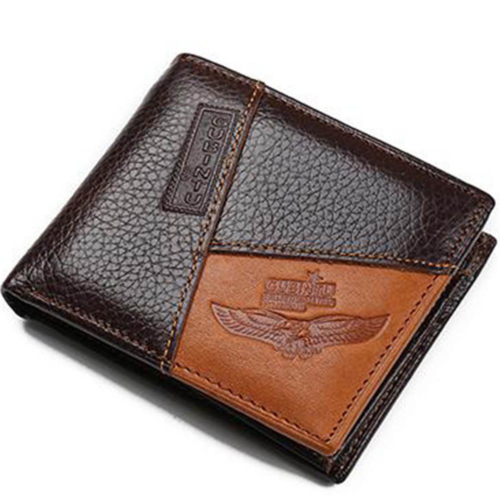 Carteira Masculina de Couro Carteira Masculina de Couro - Marrom 1 carteira mascuina couro, carteira masculina