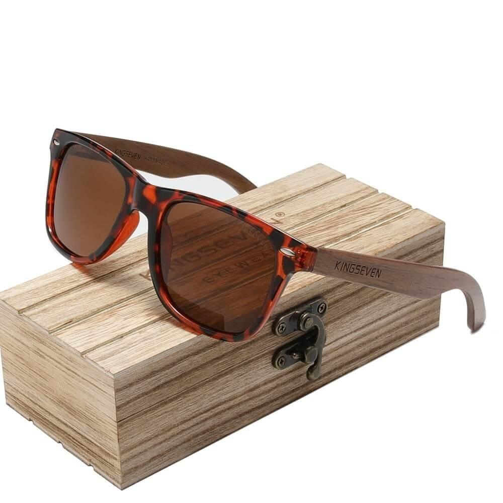 Óculos Kingseven Luca Vitrinni Shop Leopardo