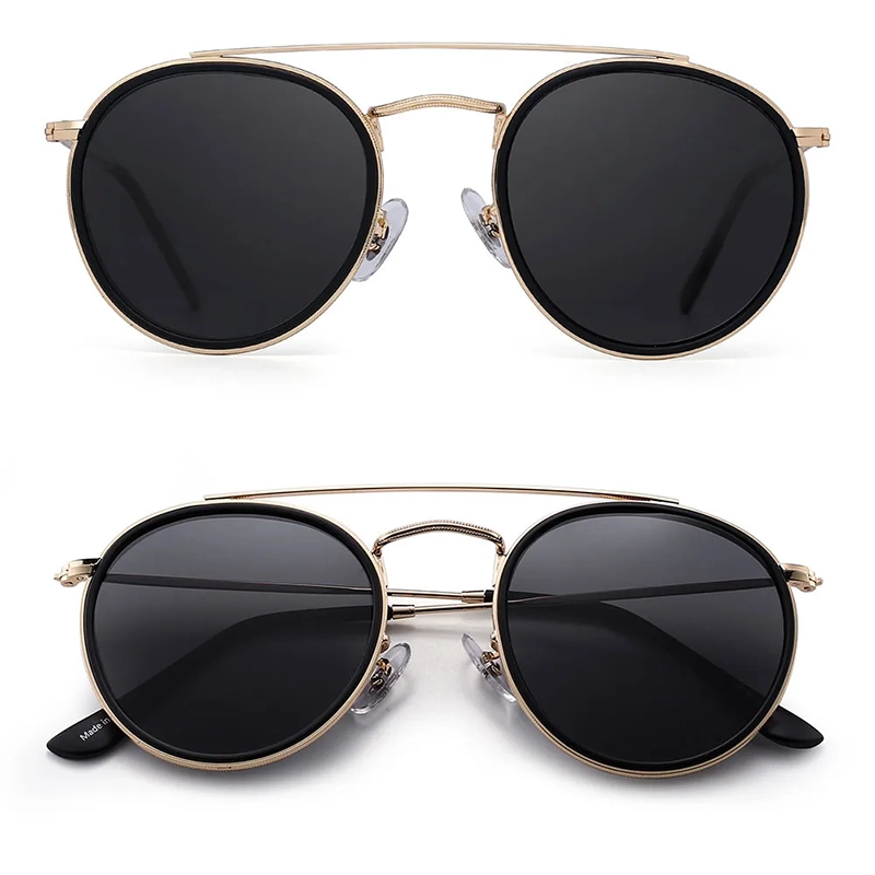 Óculos Double Bridge Óculos Double Bridge - Preto óculos de sol, óculos de sol masculino, óculos de sol masculino original, óculos de sol masculino promoção, óculos double bridge, óculos feminino, óculos masculino, óculos masculino sol, óculos quadrado masculino, óculos Ray Ban, óculos round, óculos round masculino