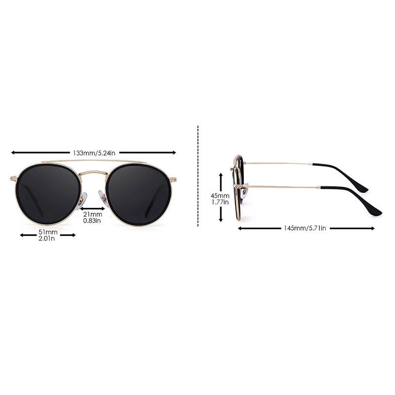 Óculos Double Bridge Óculos Double Bridge - Preto óculos de sol, óculos de sol masculino, óculos de sol masculino original, óculos de sol masculino promoção, óculos double bridge, óculos feminino, óculos masculino, óculos masculino sol, óculos quadrado masculino, óculos Ray Ban, óculos round, óculos round masculino