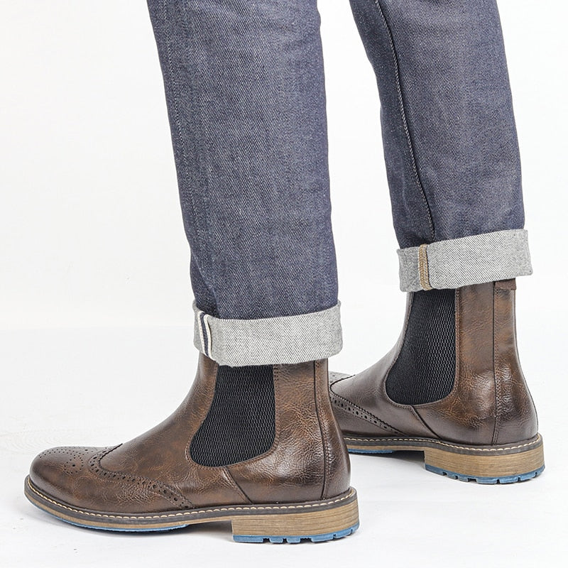 Bota Masculina Chelsea Santorini Bota Masculina Chelsea Santorini - Marrom / 37 (26 cm)
