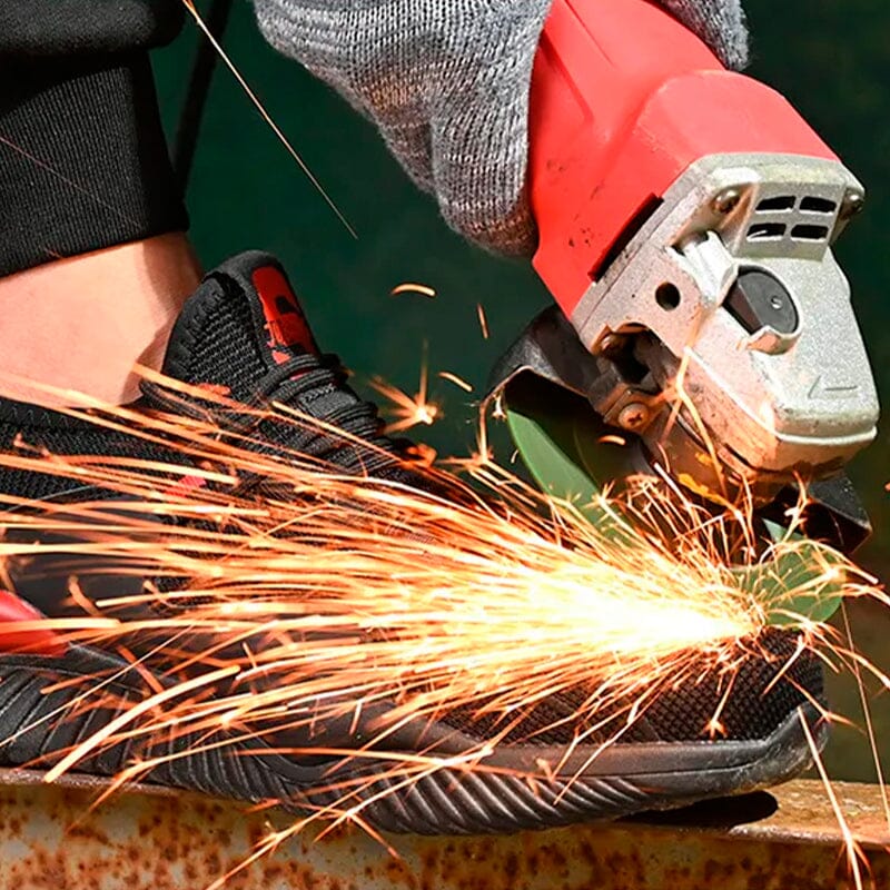 Dropshipping Men Women Work Shoes Steel Toe Cap Safety Boots European Standard Anti-smash Anti-puncture Sport Shoes Safety Shoes Vitrinni Shop