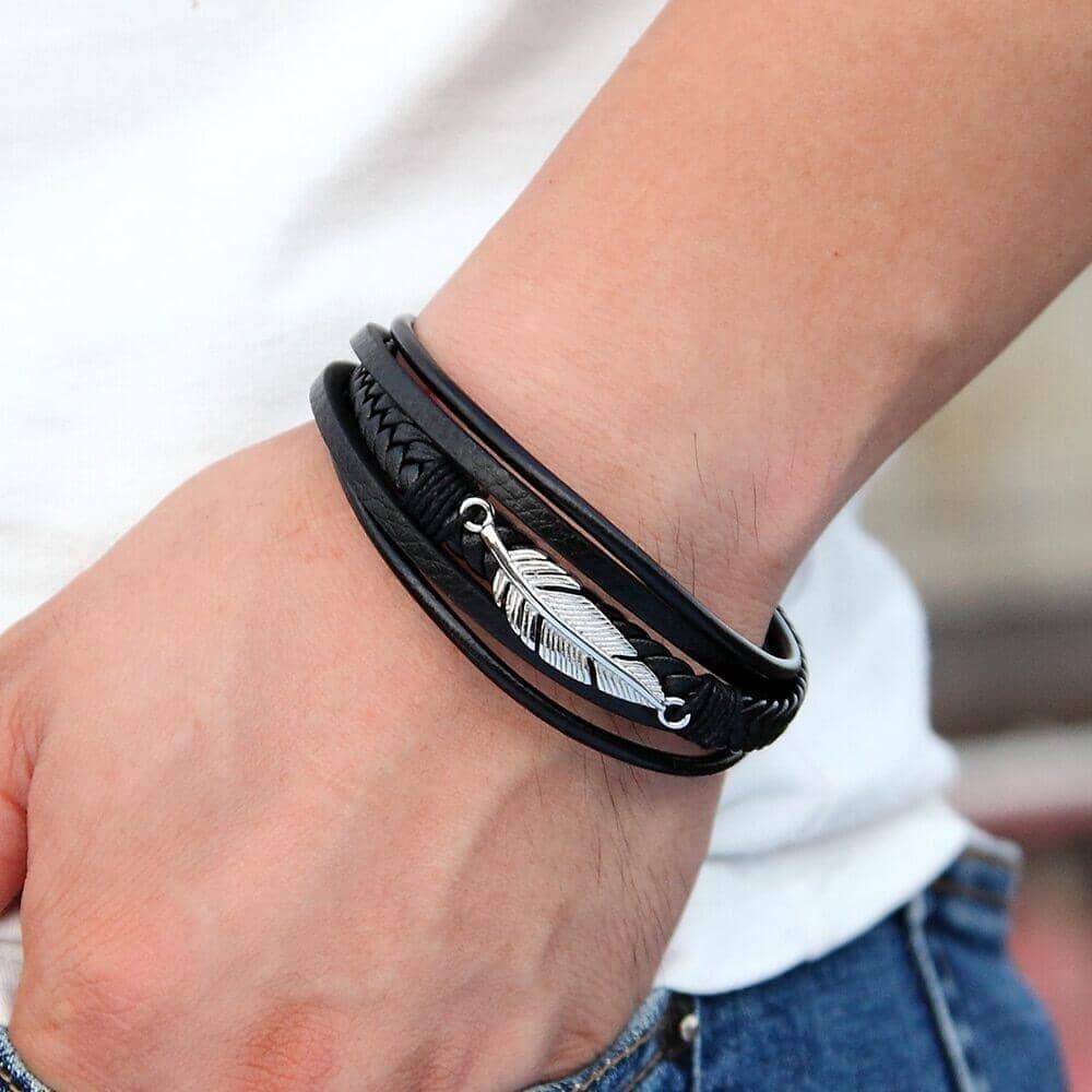 Pulseira Pena Vitrinni Shop