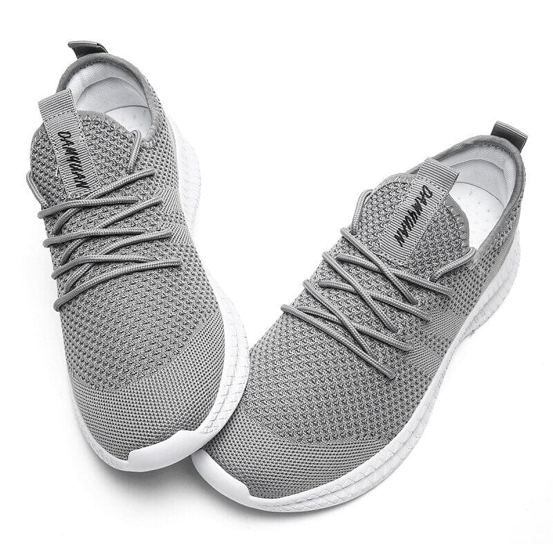 Tênis VelocityRun Vitrinni Shop Cinza Claro 39
