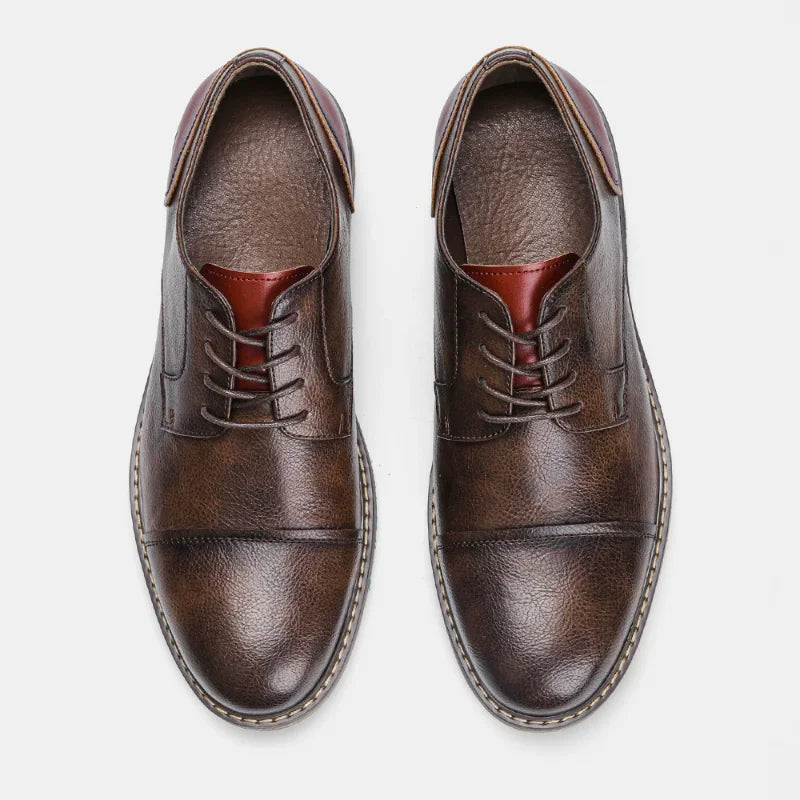 Zapato de cuero Vincent para hombre