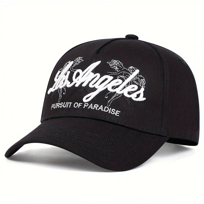 Boné Los Angeles Paradise Aba Curva Boné Los Angeles Paradise Aba Curva - Preto 