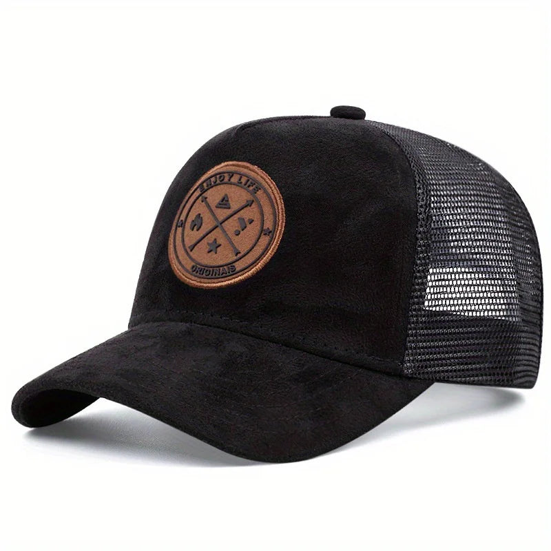 Boné Trucker ENJOY LIFE Aba Curva Boné Trucker ENJOY LIFE Aba Curva - Preto 