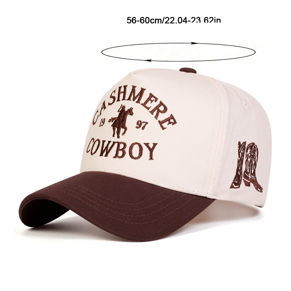 Boné Cashmere Cowboy 1997 Aba Curva