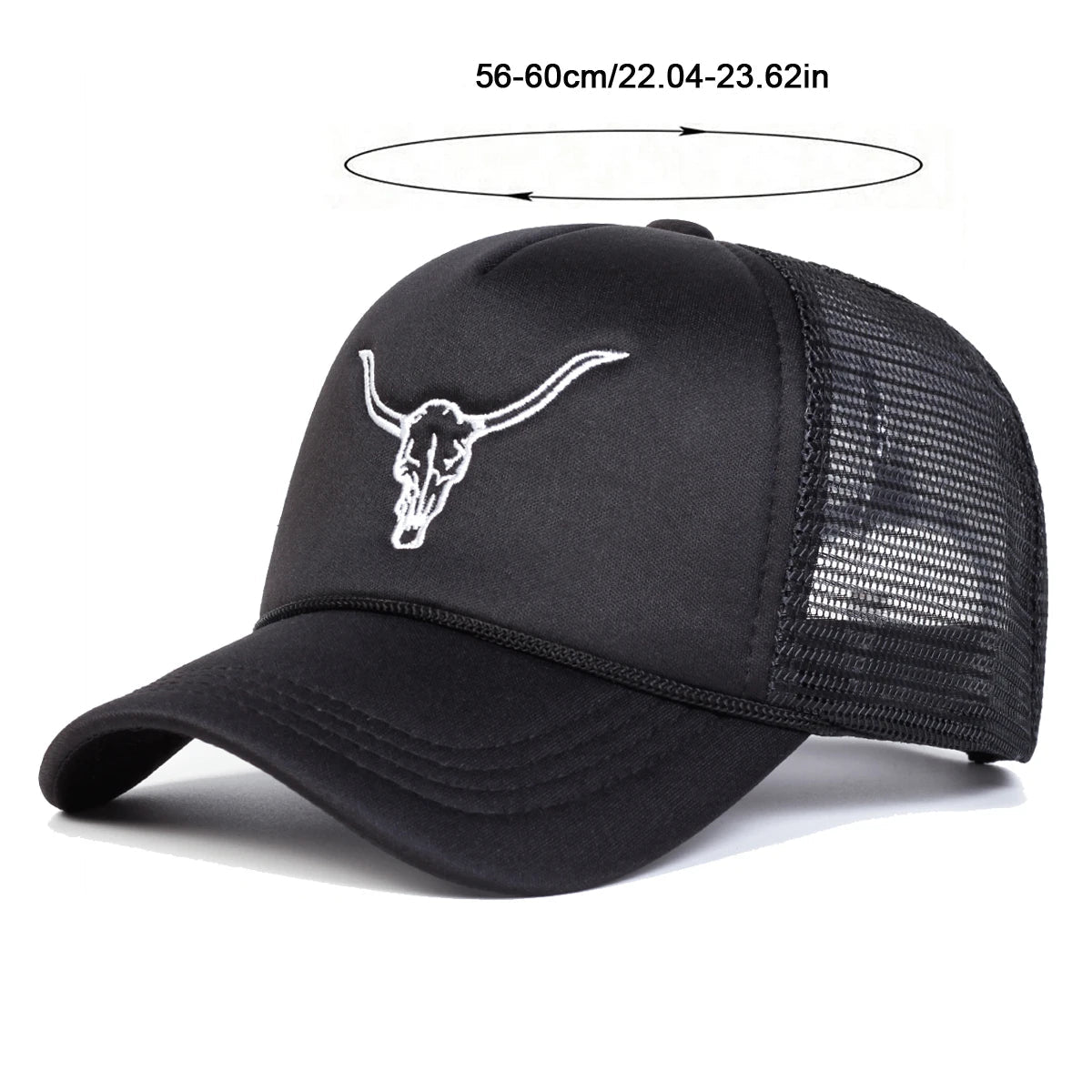 Boné Trucker Farm Bulls Aba Curva Boné Trucker Farm Bulls Aba Curva - Branco 