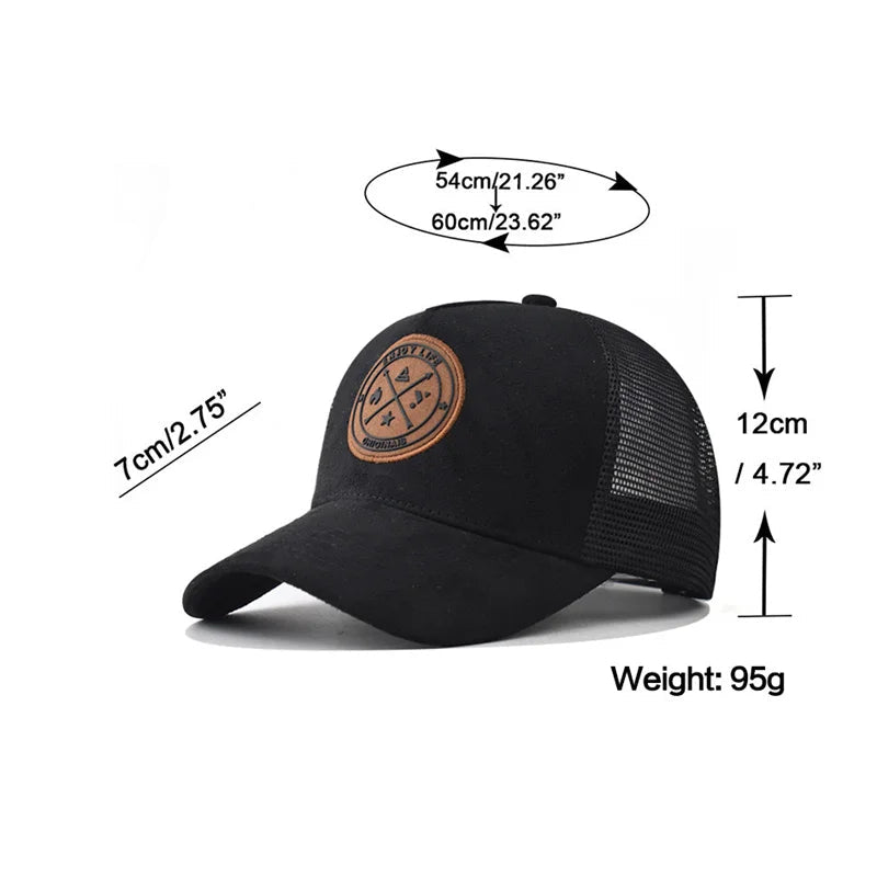 Boné Trucker ENJOY LIFE Aba Curva Boné Trucker ENJOY LIFE Aba Curva - Preto 