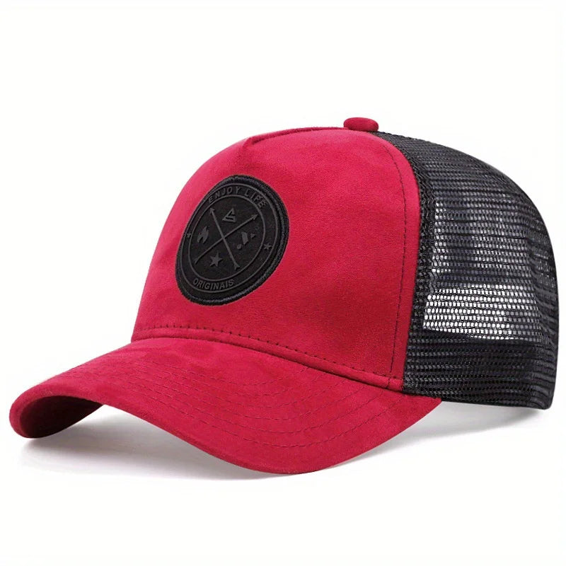 Boné Trucker ENJOY LIFE Aba Curva Boné Trucker ENJOY LIFE Aba Curva - Vermelho 