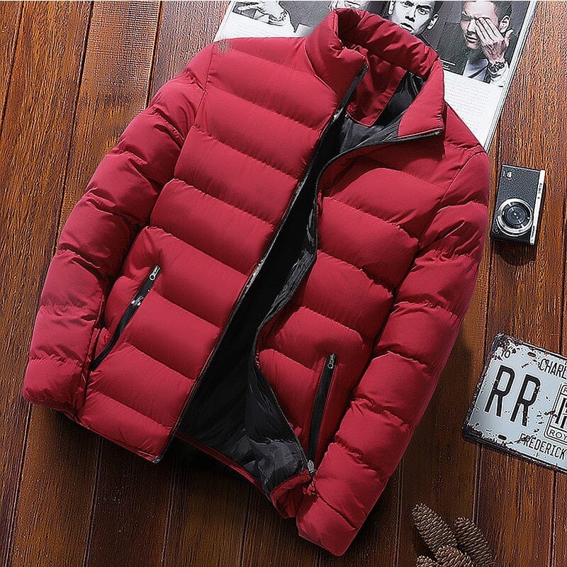 Jaqueta Puffer Toronto Vitrinni Shop Vermelho M 